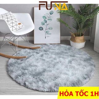𝐓𝐡𝐚̉𝐦 𝐥𝐨̂𝐧𝐠 loang tròn có đế chống trượt đường kính 1m hàng nhập khẩu trung quốc đường may mũi chỉ tinh xảo
