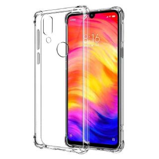 Ốp điện thoại silicon dẻo trong suốt có gốc chống sốc cho Xiaomi Redmi Note 7