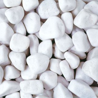 Sỏi trắng trang trí tiểu cảnh cỡ viên 2-3 cm 500gr