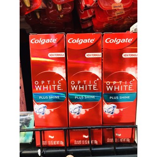 Kem đánh răng Colgate Optic White trắng sáng bóng 100g