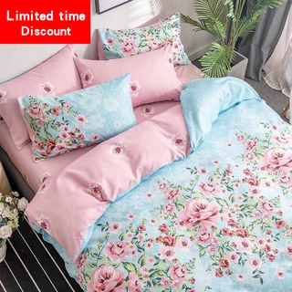 Bộ Chăn Ga Và Vỏ Gối Phong Cách Hàn Quốc Xinh Xắn
