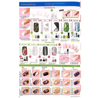 Sách Bộ Sưu Tập Các Mẫu Trang Điểm Móng (Tập 2)