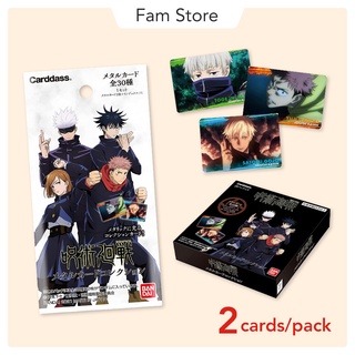 Pack thẻ nhân phẩm Jujutsu Kaisen Metal Card Collection