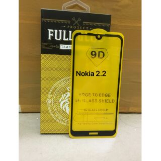 Dán full keo 9D cho Nokia 2.2 2019 siêu chống vỡ
