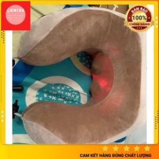 Gối Massage Vòng Cổ Chữ U 360 Đa Năng, Mát Xa Vùng Cổ Vai Gáy, Gối Massage Cổ Nhật Bản