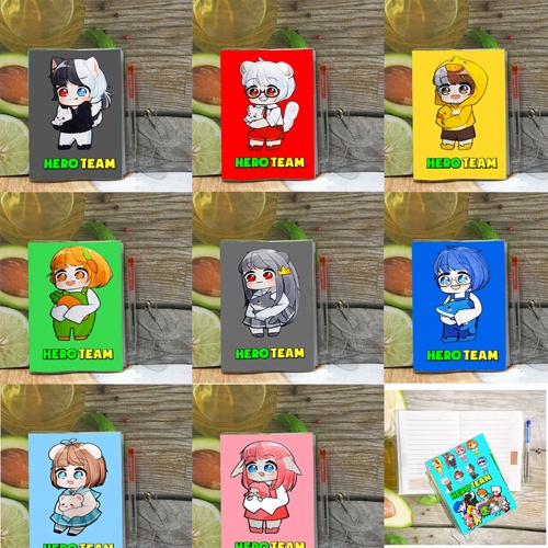 Sổ tay Hero Team(tặng kèm cây bút viết)