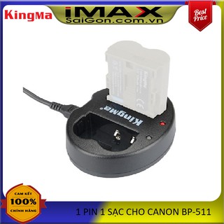 1 PIN 1 SẠC KINGMA CHO PIN CANON BP-511