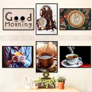 20 Mẫu Tranh Treo Tường Trang Trí Quán Cafe- Tranh Cà Phê Phong Cách Hiện Đại (MS121-140)