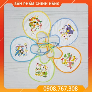 Yếm Sơ Sinh Có Dây Buộc Cho Bé Chất Cotton