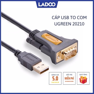 Cáp USB To Com dài 1m chính hãng Ugreen 20210 cao cấp