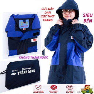 Bộ áo mưa 2 lớp Thành Long - dày, chống thấm. Hàng chí.nh hãng