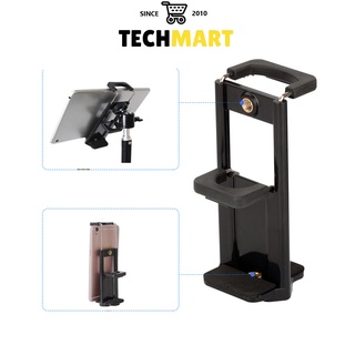 Kẹp điện thoại, máy tính bảng gắn chân tripod chân đa năng ren chuẩn 1/4 inch (6mm)