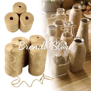 Dây thừng cuộn 100m dùng trang trí, handmade, gói quà - Kích thước 2mm - Phụ kiện quà tặng LC Gift