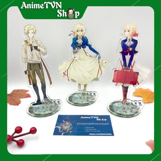 Tượng Mica Standee anime/manga Violet Evergarden- Nhựa Cứng Acrylic In nhiều chi tiết sắc nét