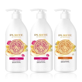 Sữa Tắm Purite Ong Chúa Anh Đào, Hoa Hồng 850ml