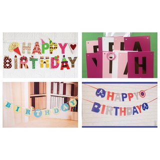 Dây treo chữ happy birthday