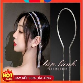 [Rẻ vô địch] BĂNG ĐÔ ĐÍNH ĐÁ PHỐI TUA RUA LẤP LÁNH THỜI TRANG PHONG CÁCH HÀN QUỐC