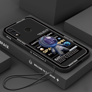 Ốp Điện Thoại TPU Hình Phi Hành Gia Cho OPPO Reno 5 4 A7 A5s A15 A15s A35 A53 2020 A53S A9 F11 A11