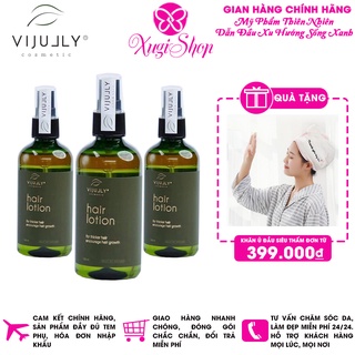 Tinh dầu bưởi xịt tóc Vi Jully Kích thích mọc tóc con 100ml