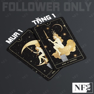 TAROT SWORDS (BỘ 3) - Decal Sticker Thẻ ATM (Thẻ Chung Cư, Thẻ Xe, Credit, Debit Cards) Miếng Dán Trang Trí NF2 Cards