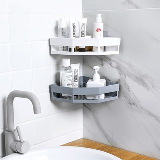 Kệ tam giác dán góc tường để đồ nhà tắm (TCR03)