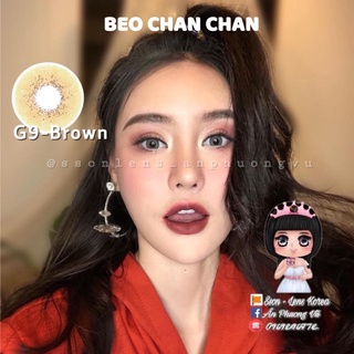 Lens vassen Hàn Quốc CHÍNH HÃNG ÊM DỊU AN TOÀN TUYỆT ĐỐI_   BROWN LENS