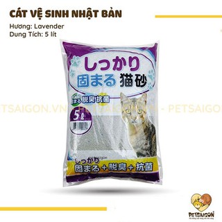 [CHÍNH HÃNG] CÁT VỆ SINH CHO MÈO NHẬT BẢN - 5L