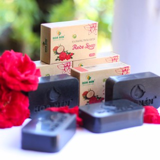 Xà phòng ROSE SOAP 100g Hoa Nén_Xà phòng tắm thiên nhiên cao cấp hoàn toàn từ thảo dược