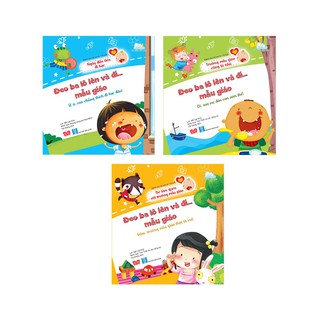 Sách Đeo ba lô lên và đi... mẫu giáo (bộ 3 cuốn)