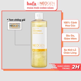 Toner Hoa Cúc Làm Dịu Da, Siêu Cấp Ẩm Cho Da Mụn Neogen Dermalogy Real Flower Toner CALENDULA 300ml
