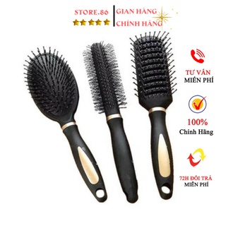 COMBO 3 LƯỢC MASAGE  CHỐNG TĨCH ĐIỆN CHẢI TÓC SẤY XOĂN GỠ RỐI SIÊU TỐC-LƯỢC GỠ RỐI TÓC WET BRUSH NIGHT FLORAL