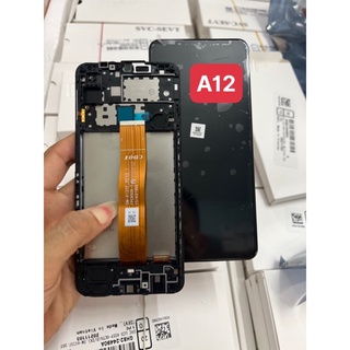 Màn Hình Samsung A12 ( A125F ) new hãng liền khung