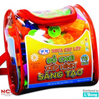 Đồ chơi Xếp hình sáng tạo 01-Nhựa Chợ Lớn
