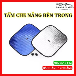 [Mã LIFEAUMAY giảm 10% tối đa 30k đơn 150k] Bộ 2 tấm che nắng, chắn nắng gắn kính oto, xe hơi loại dày cao cấp
