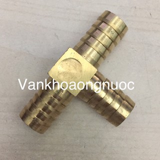 TÊ ĐỒNG ĐUÔI CHUỘT NỐI ỐNG MỀM 6,8,10,12,14,16 mm