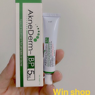(Chính hãng) Kem AKNEDERM-BP 5 giảm ngăn ngưa mụn sưng, bọc, mụn đầu đen
