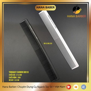 [Giá Siêu Rẻ] Lược cắt tóc Toni Carbon (dài 21,5cm) LCT06910