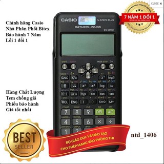 Máy tính FX570VN PLUS NEW hàng chính hãng CASIO