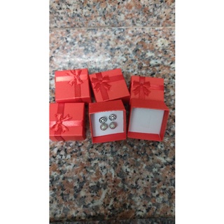hộp đỏ nơ giá rẻ đựng nữ trang