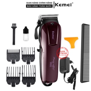 Tông Đơ Cắt Tóc Không Dây Chuyên Nghiệp Kemei - KM 2600