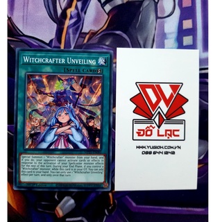 [ ĐẬU PHỘNG ] Thẻ Bài Yugioh Spell Witchcrafter Unveiling - MP21-EN080 - Common 1st Edition