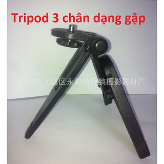 ✔️ Tripod 3 chân dạng gập cho điện thoại, camera thể thao EKEN H9R, SJCAM, GOPRO….