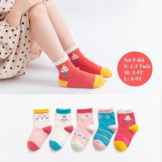 Set tất bé trai, bé gái đẹp rẻ, nhiều mẫu