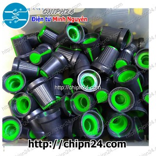 [5 CÁI] Nắp chụp Biến trở Volume 15x17MM XANH LÁ