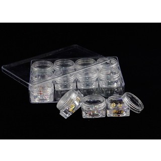Hộp đựng đá 12 ô (dày dặn) - Phụ kiện Nail