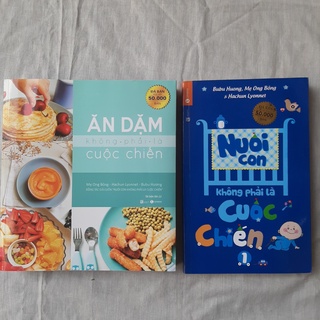 Sách - Combo 2 quyển Nuôi con không phải là cuộc chiến và Ăn dặm không phải là cuộc chiến
