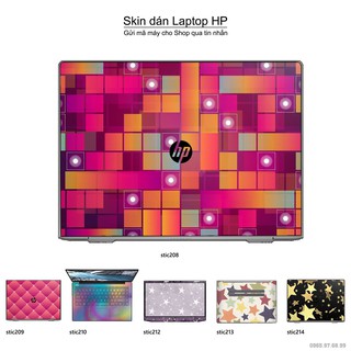 Skin dán Laptop HP in hình Hoa văn sticker _nhiều mẫu 34 (inbox mã máy cho Shop)