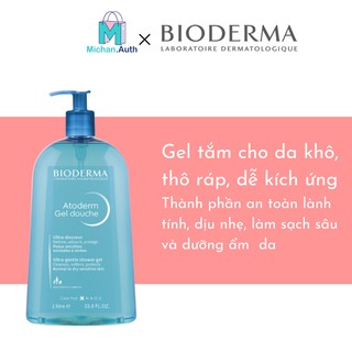 Gel Tắm Bioderma Atoderm Gel Douche
