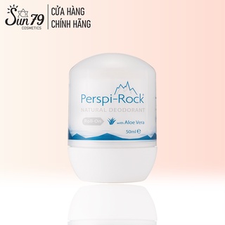 Lăn khử mùi hôi nách nhẹ dịu trên da Perspi-Rock Natural Deodorant Roll On 50ml