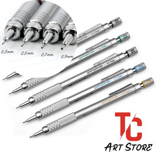 Bút chì kim Pentel đủ size ngòi - Bút chì vẽ kỹ thuật Pentel Draughting Pencil Graphgear 500 - 100% HÀNG CHÍNH HÃNG